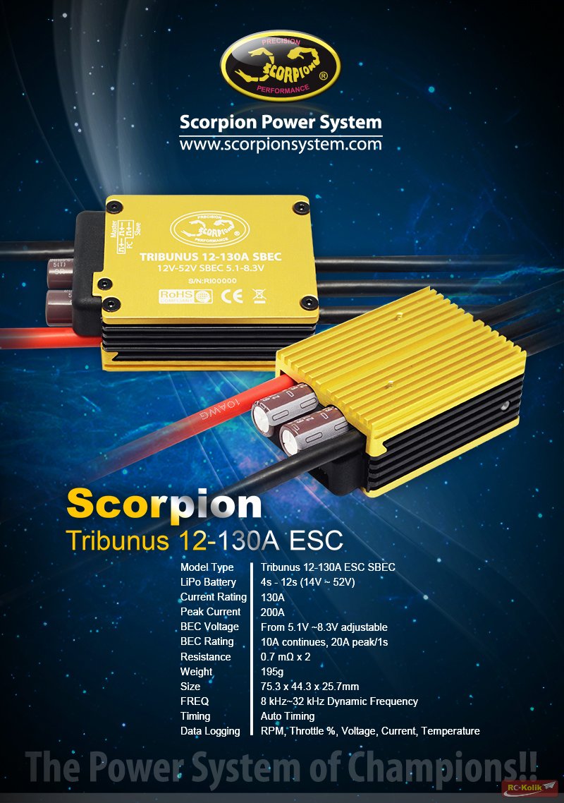 [Urun]: Scorpion Tribunus 12-130A SBEC ESC